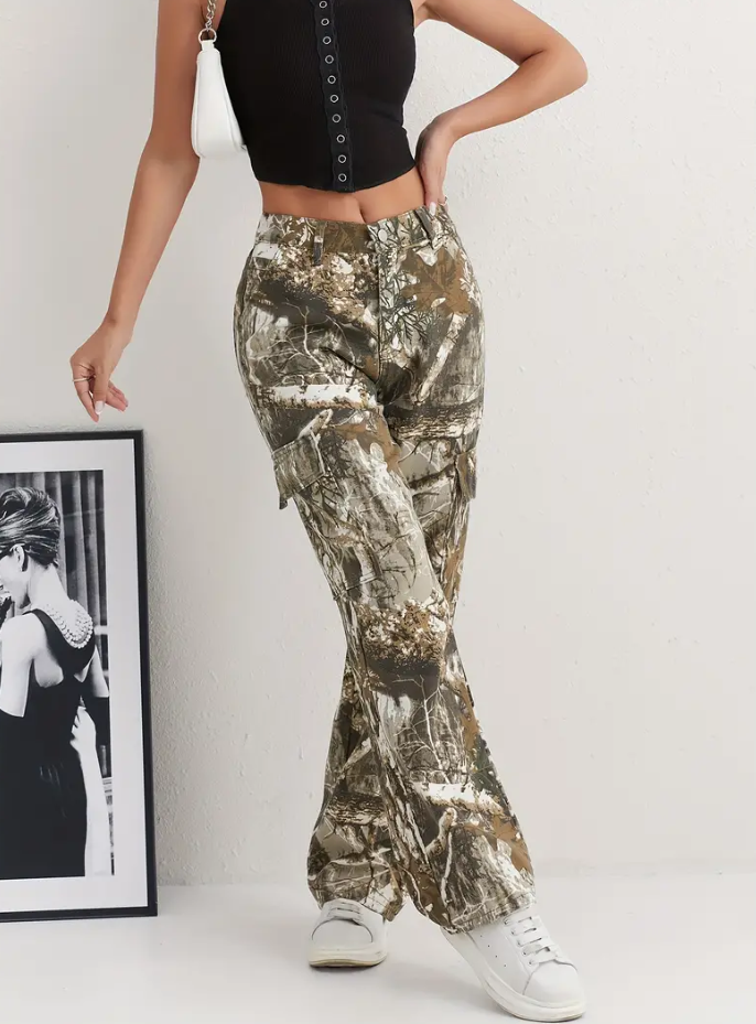 Viral Camo Jeans